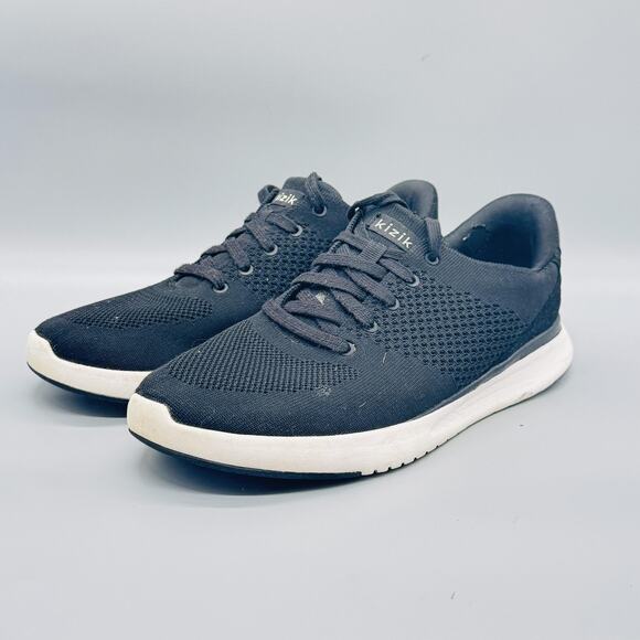 Kizik Shoes Mens 9.5 Black Mesh Hands Free Low Top Running Athletic Sneakers main image 5